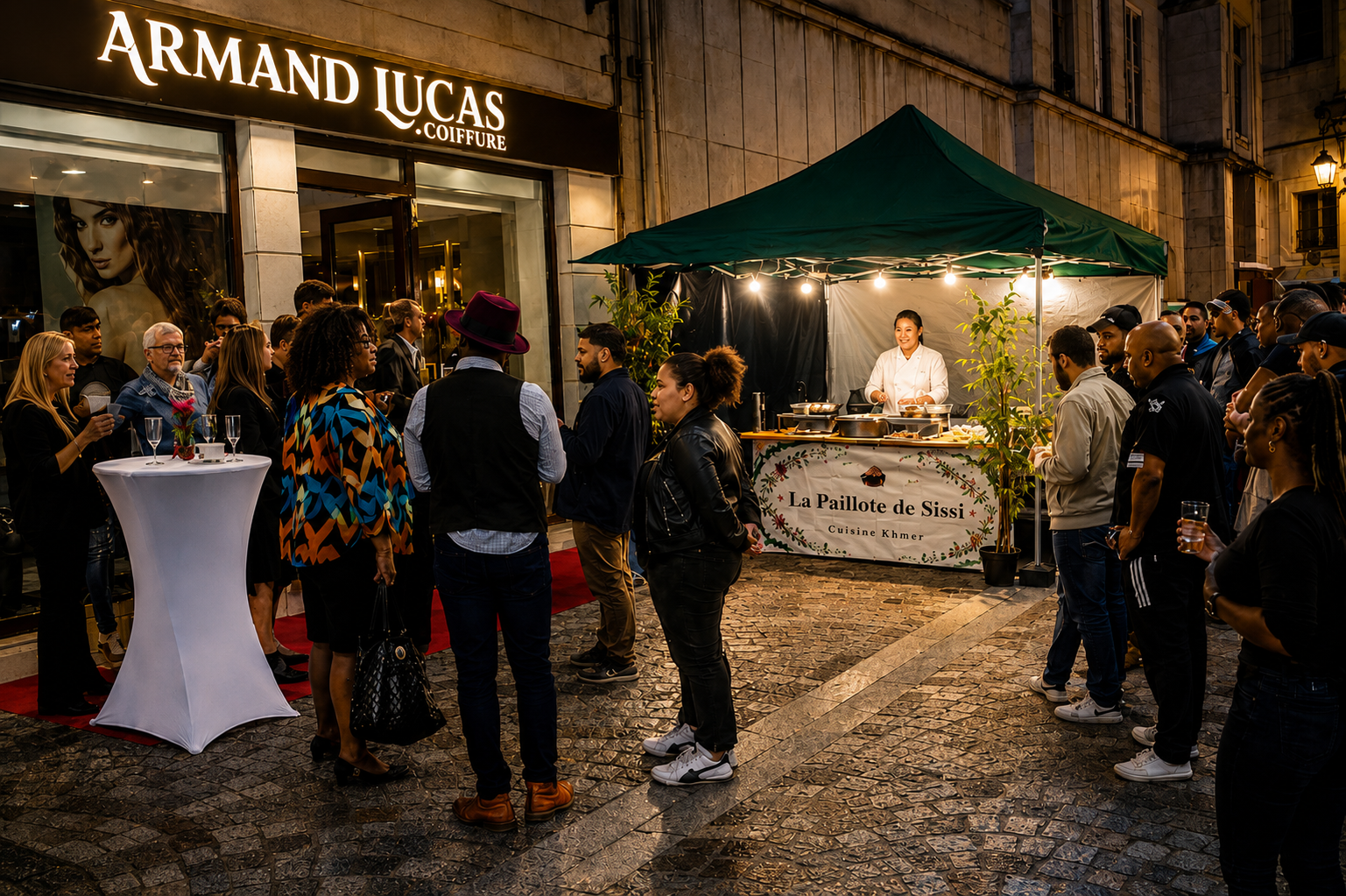 Inauguration salon Armand Lucas Coiffure – Melun